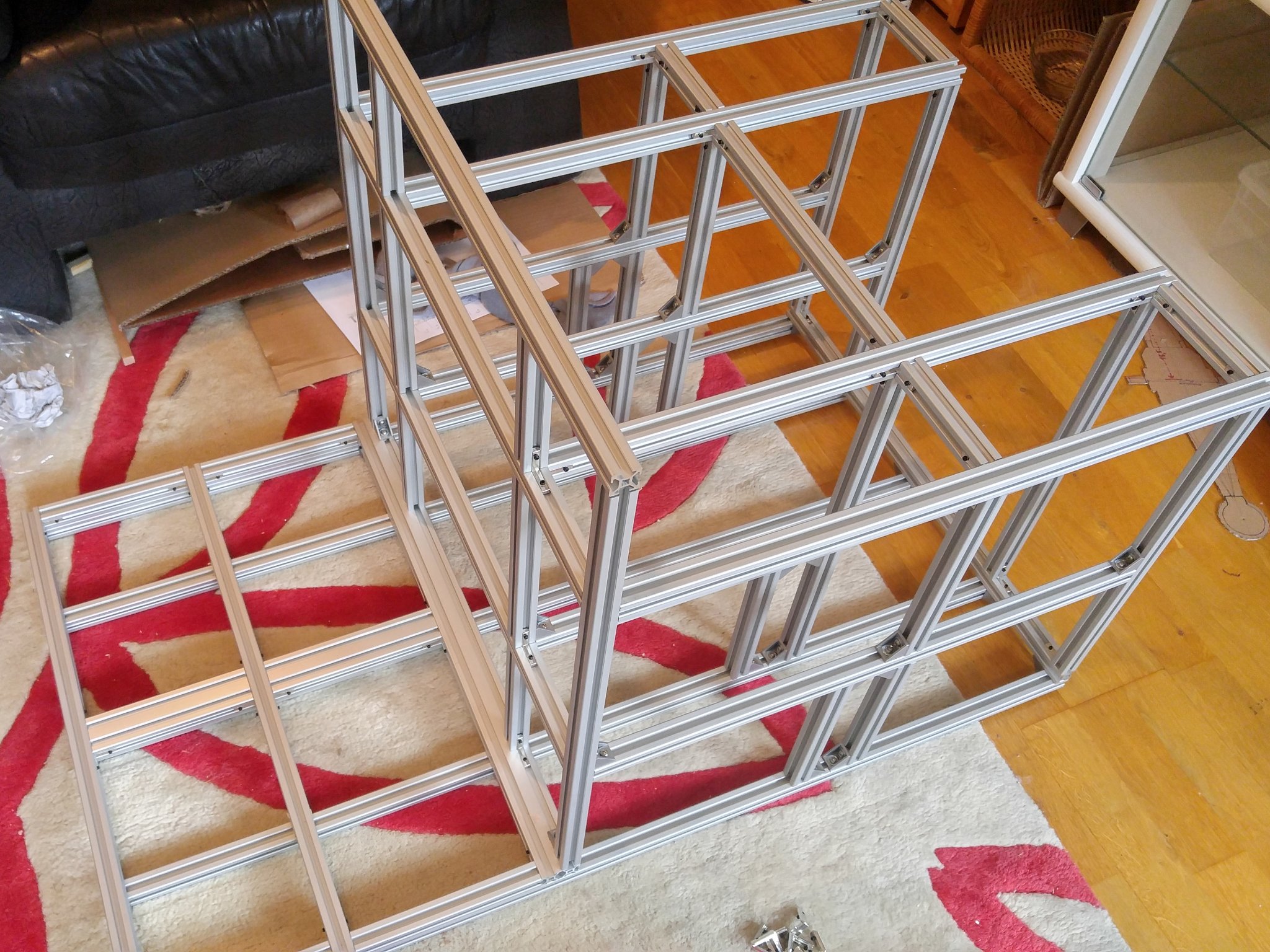 Skelett fast fertig