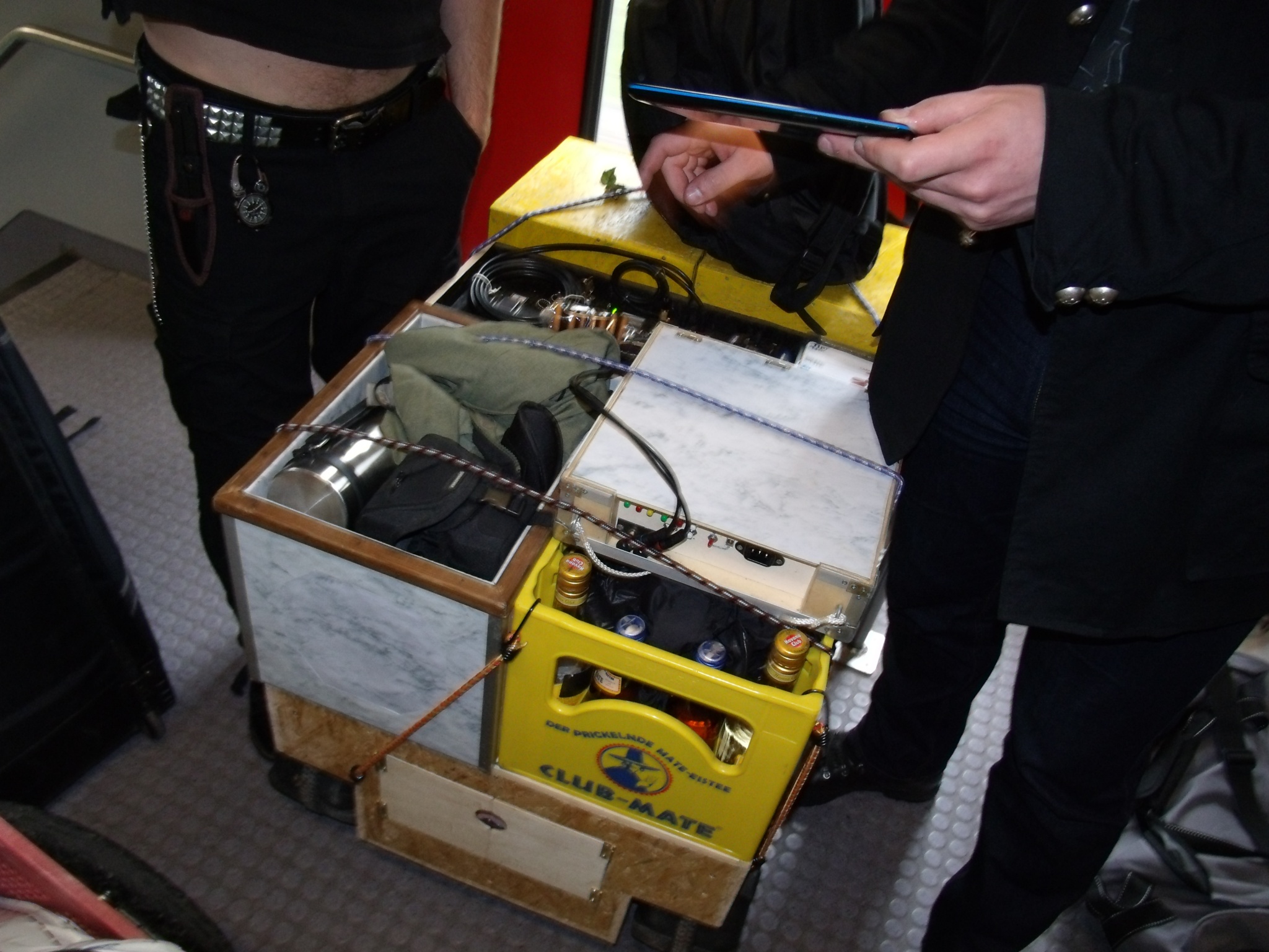 Box Version 4.0 im Zug